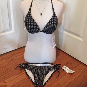 California Waves, polka dot bikini set